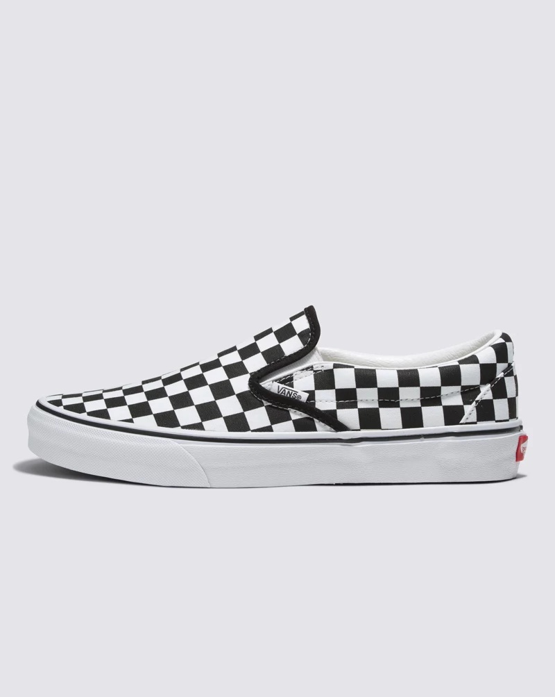Customs Checkerboard Slip-On Wide