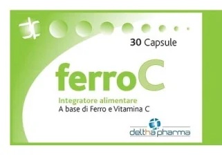 DELTHA PHARMA FerroC, complément alimentaire, 30 capsules