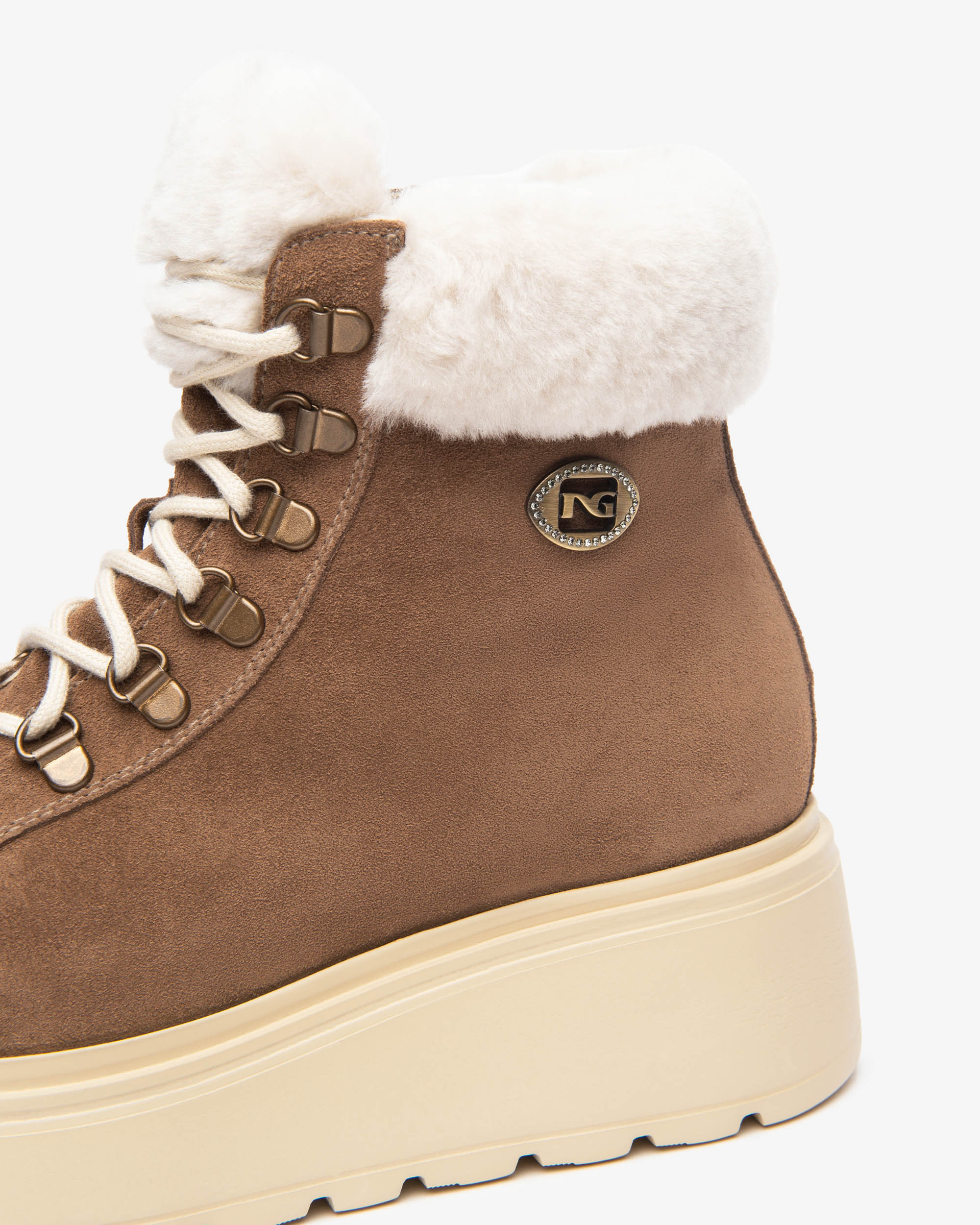  Damen-Wildlederstiefeletten