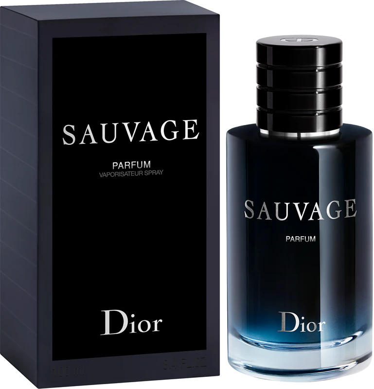 Perfume DIOR Sauvage recarregável para homens