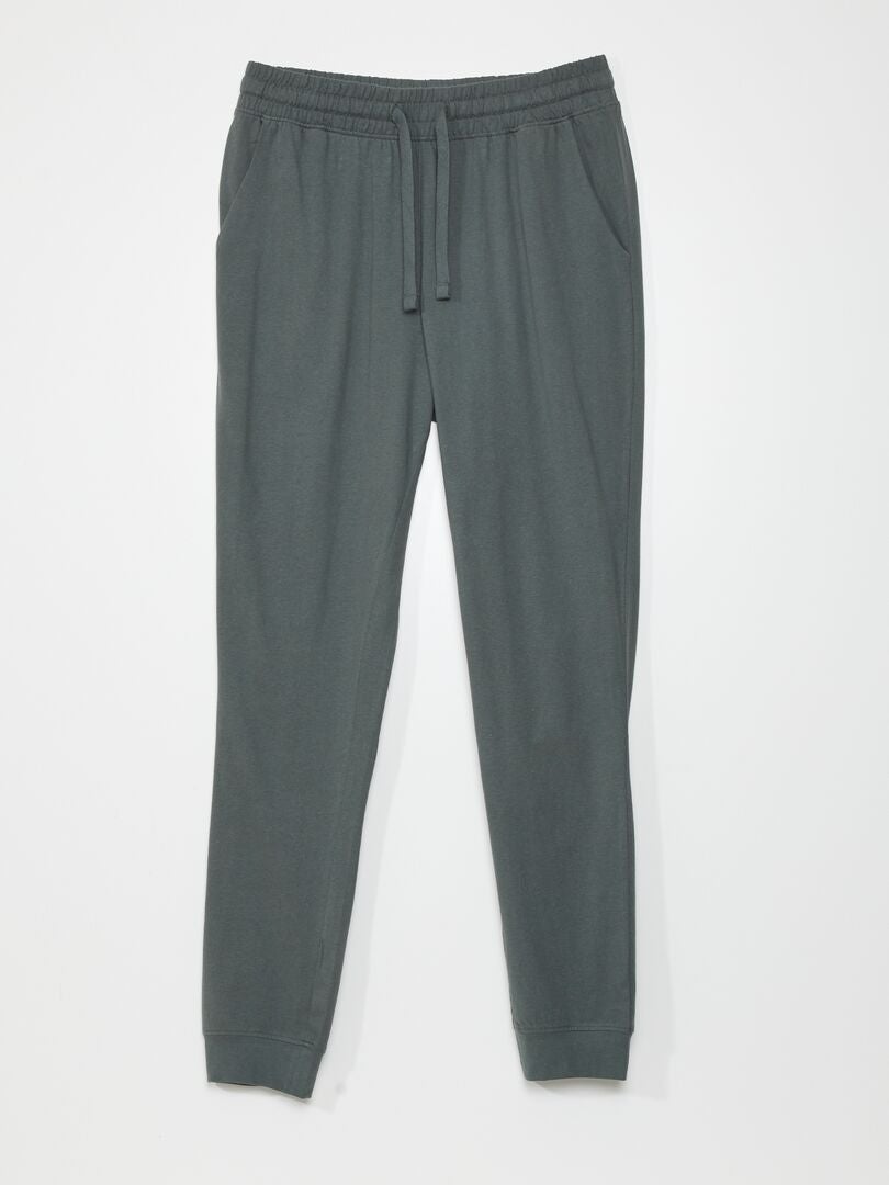 Pijama comprido de malha - 2 peças - VERDE