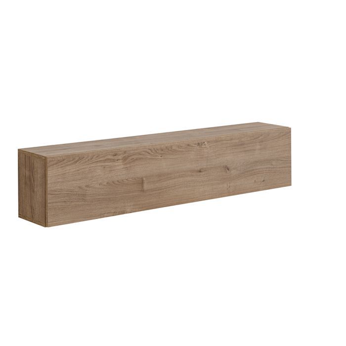 Mobile TV a parete Komodee Como - Rovere - Tartufo color miele - 140 x 30 x 23 cm