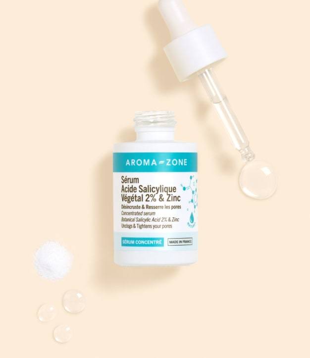 Konzentriertes Serum mit 2 % Salicylsäure und Zink