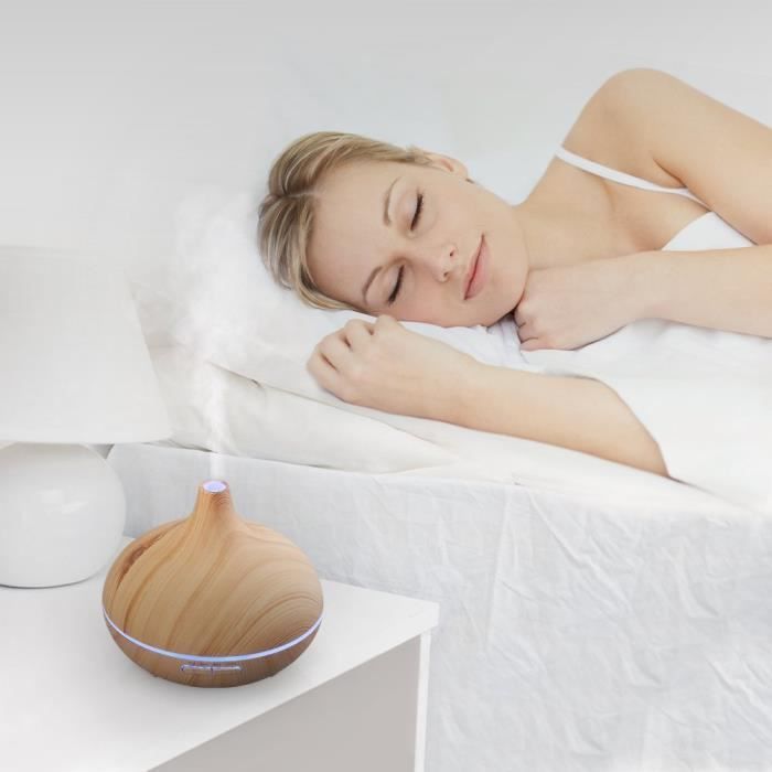 Difusor de aromaterapia de aceites esenciales de 300 ml - Humidificador ultrasónico portátil, difusor de aroma de niebla fría - Difusor de fragancias -...