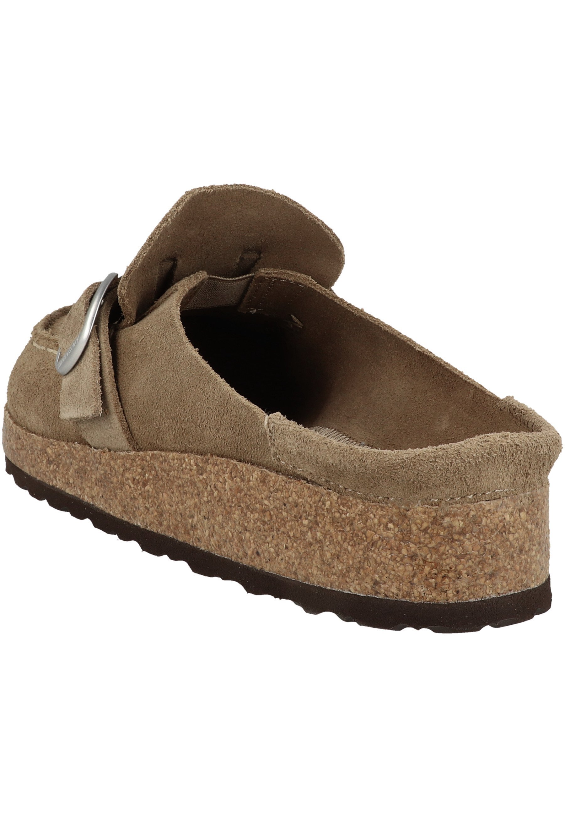 Birkenstock Schuhe Buckley Veloursleder Normal - Mules - grå taupe (1019462)