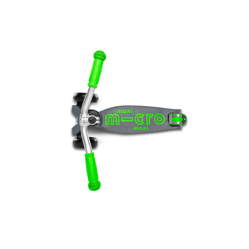 Maxi Micro Deluxe Pro Gris/Verde skrejritenis