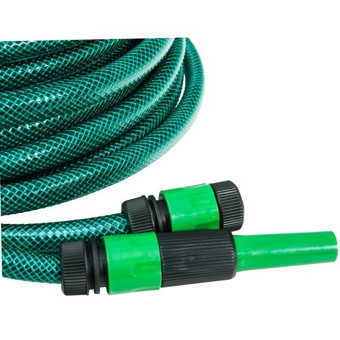 Tuyau avec raccords et lance d15mm WERKA PRO 15 m