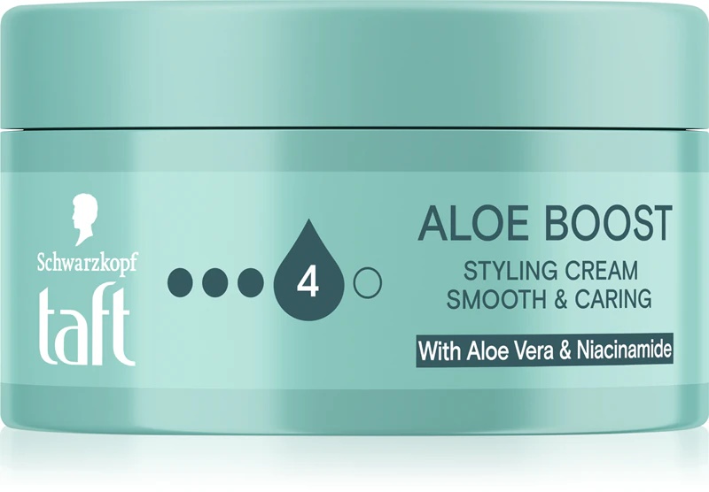 Schwarzkopf Taft Aloe Boost mitrinošs veidošanas krēms