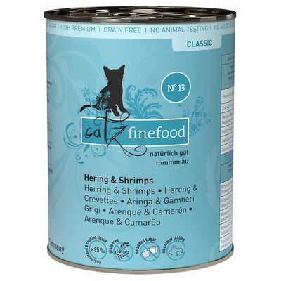 Catz Finefood Probierpackung, 6 Dosen à 400 g