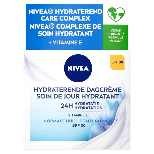 NIVEA mitrinošs dienas krēms ar SPF30<br>50ml - normālai un kombinētai ādai
