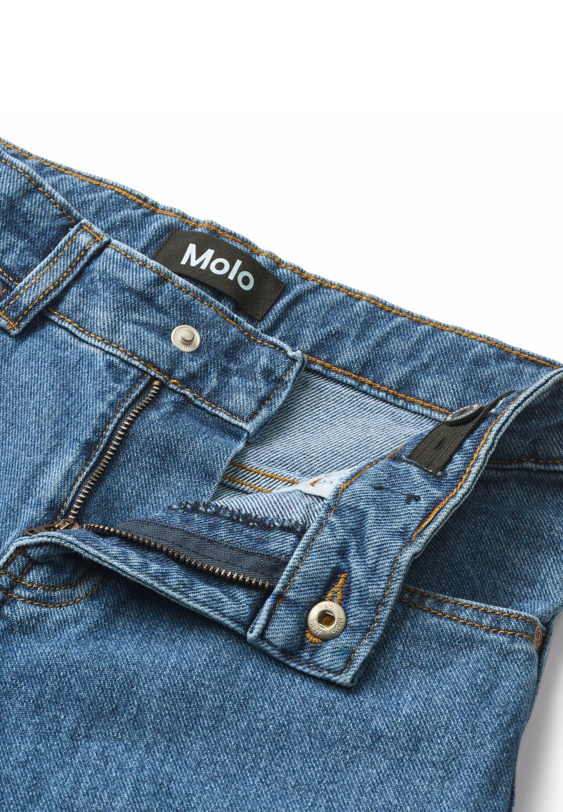 Molo jeans met rechte pijpen - denim