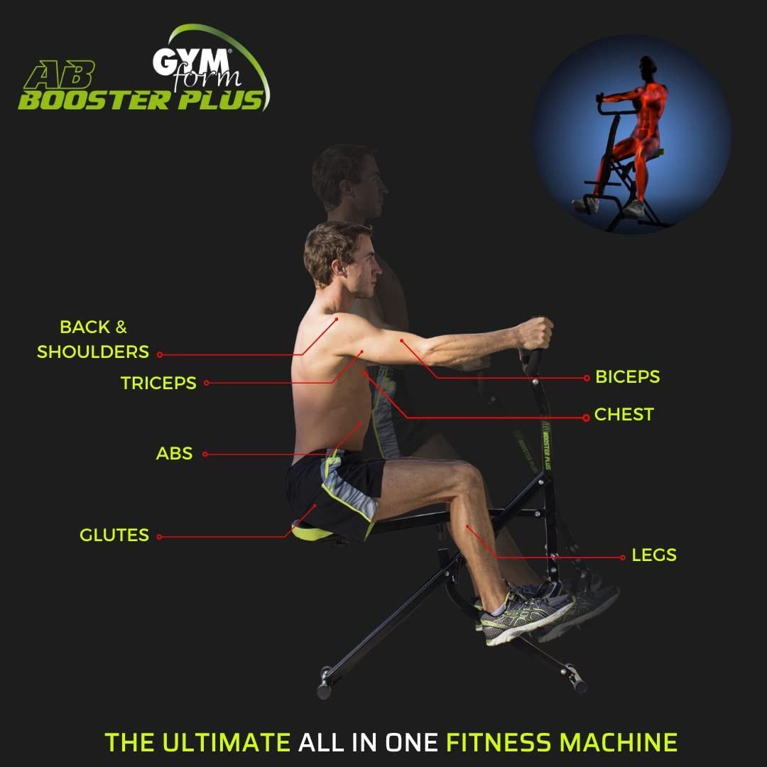 Appareil de fitness GymForm AB Booster Plus - VENTEO - Agit sur l’ensemble du corps – Inclus suivi diététique/guide entrainement