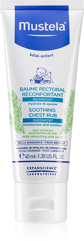 Mustela Bébé balzam z vonjem bora za miren spanec