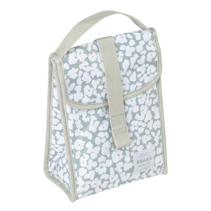 Bolso cambiador BEABA Geneva II, modular, gran capacidad, múltiples compartimentos, bolsillo frontal extraíble, color flor de cerezo.