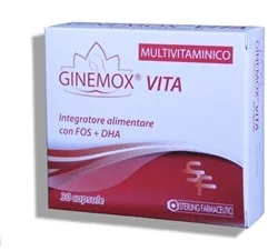 Ginemox Vita e 30 capsules Voedingssupplement voor zwangere vrouwen en vrouwen die borstvoeding geven