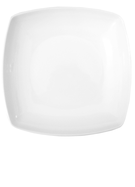 Talerz głęboki 18,5 cm Akcent Biały C000
