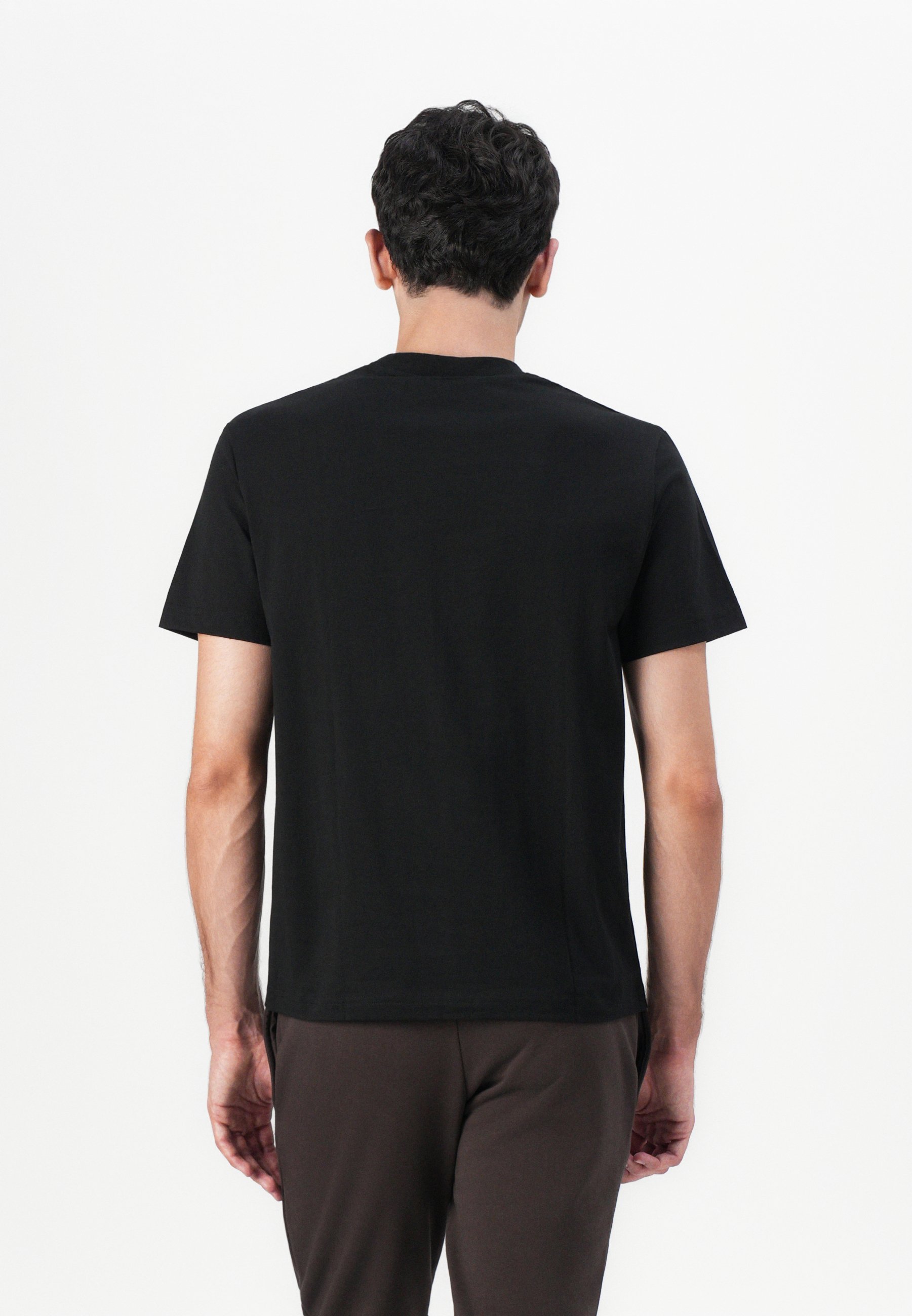 T-shirt imprimé Lacoste - noir/laplande/sinople