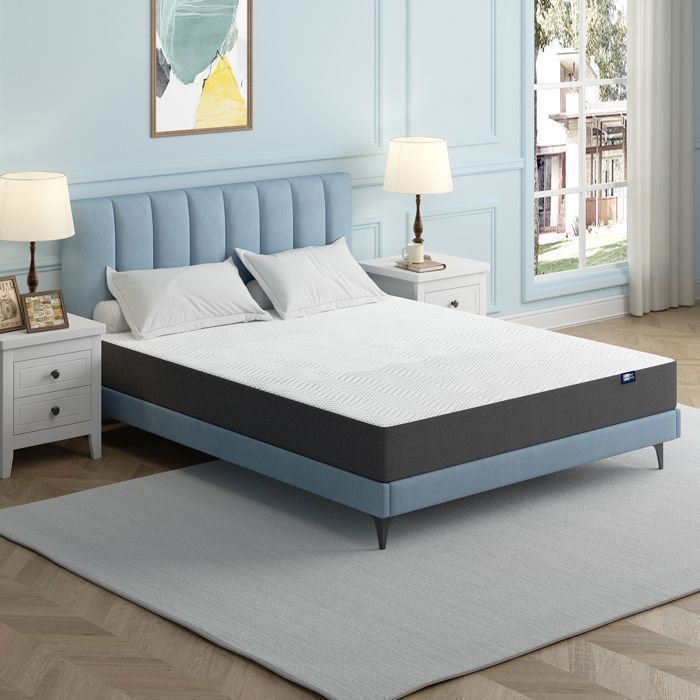 BedStory Matelas 140x190x18cm Mémoire de Forme, Tissu Respirant, mousse anti bruit, Soutien Ferme,Ergonomique 7 zones