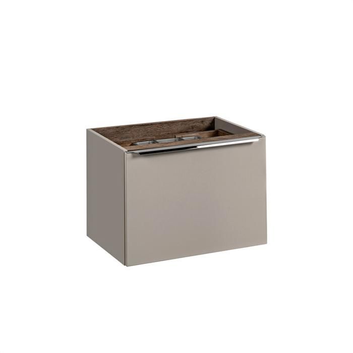 Ensemble Meubles Salle de Bain - OTITEC - BOLD TAUPE - 180 cm - Double Vasque - Miroirs LED