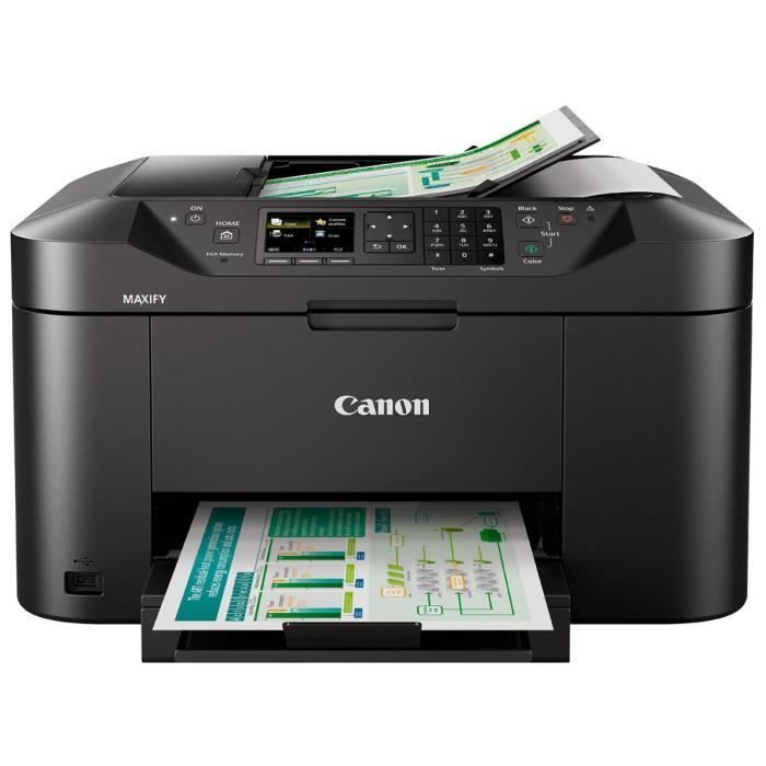 Multifunktionsdrucker – CANON MAXIFY MB2150 – Professioneller Tintenstrahldrucker – Farbe – WLAN – Schwarz