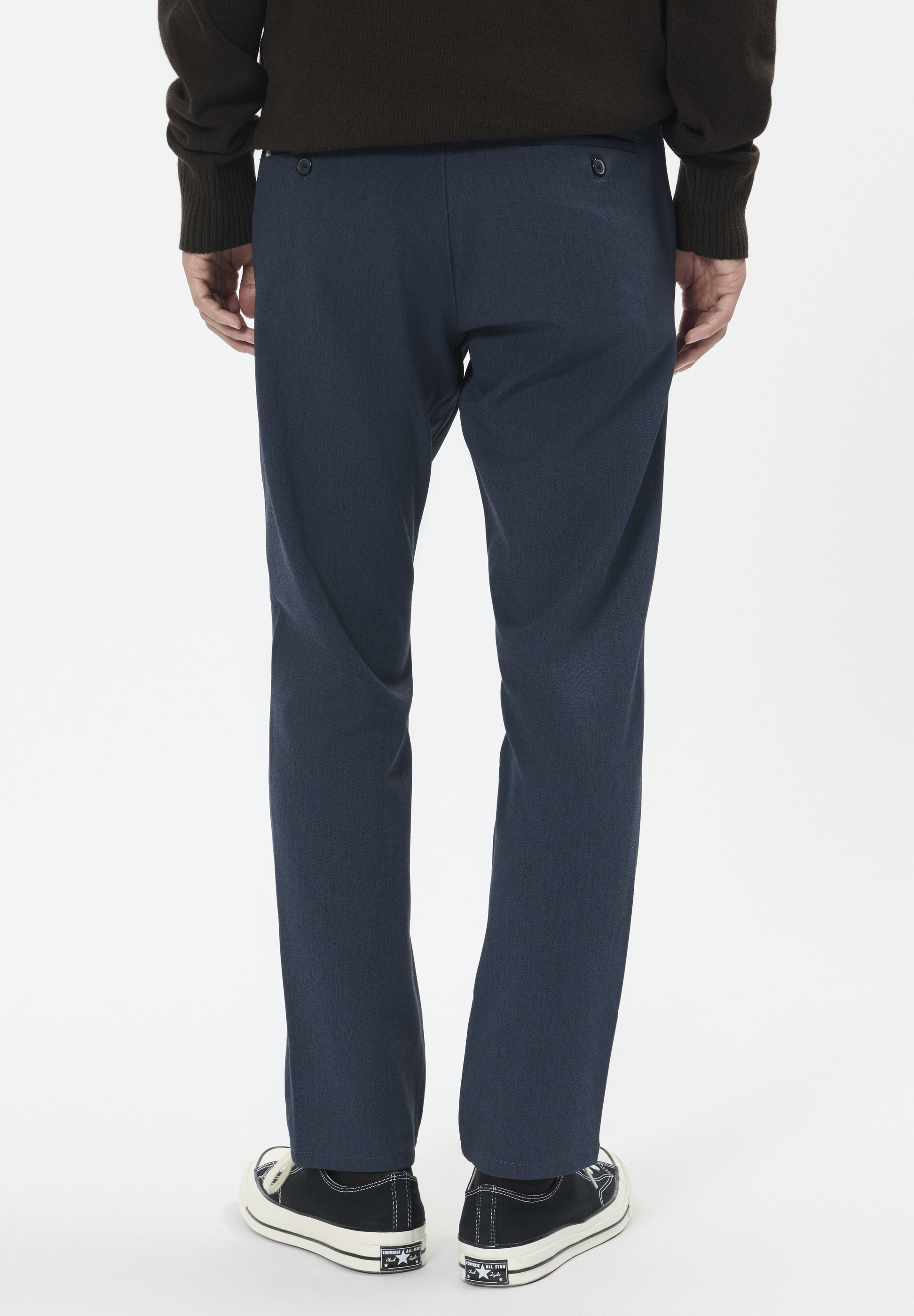 Matinique Chinos - oxford blue melange