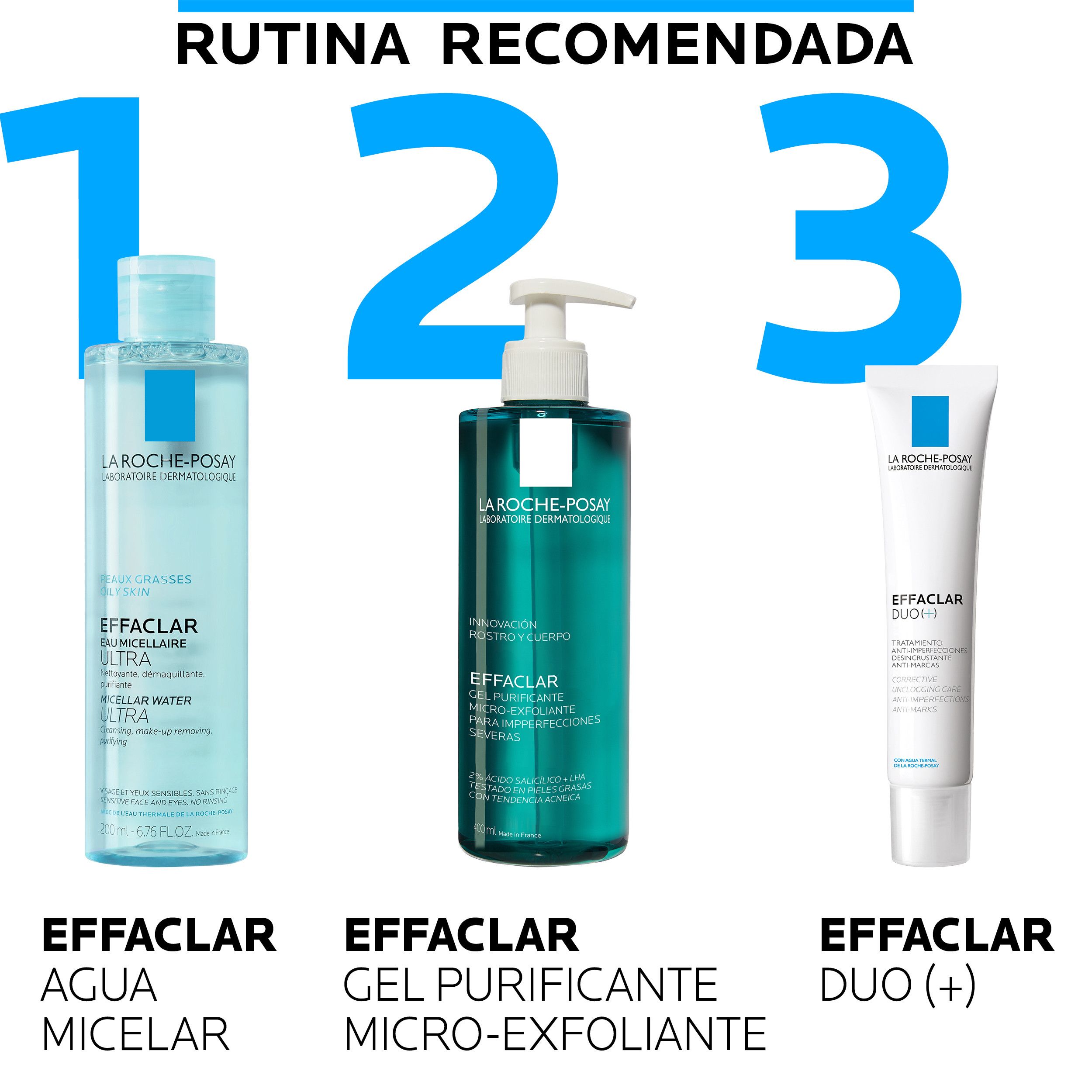 Effaclar attīrošs mikropīlinga gels Sejas pīlingi no aptiekām