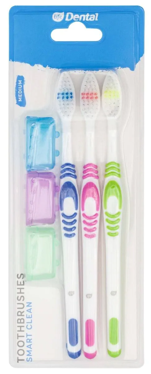 Life Dental Szczoteczki do zębów Smart Clean Medium