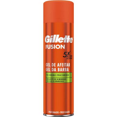 Gillette Sensitive Fusion -parranajogeeli 200 ml 200 ml