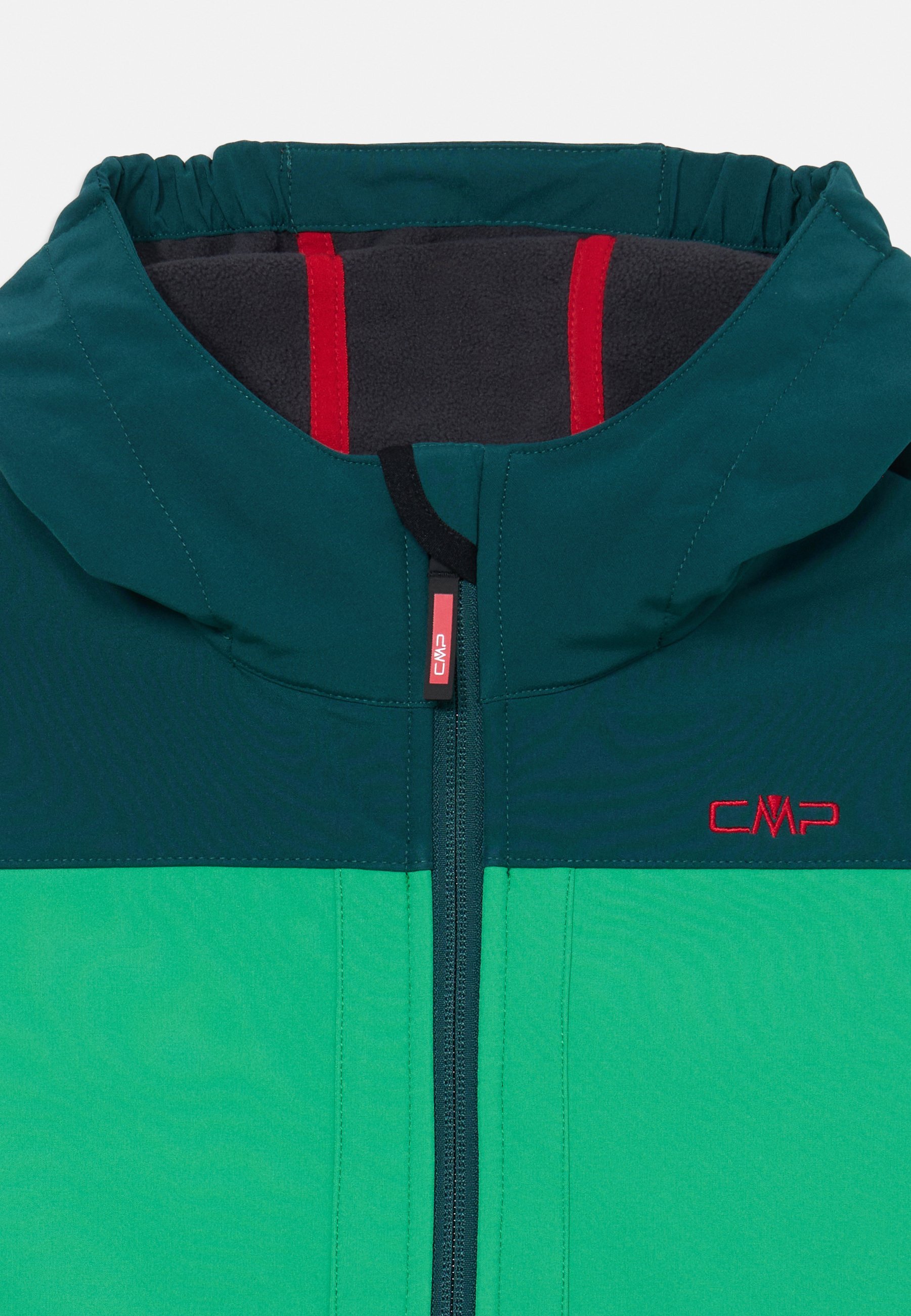 CMP KID JACKET FIX COOD UNISEX - Softshelljack - diep mintgroen/alpine
