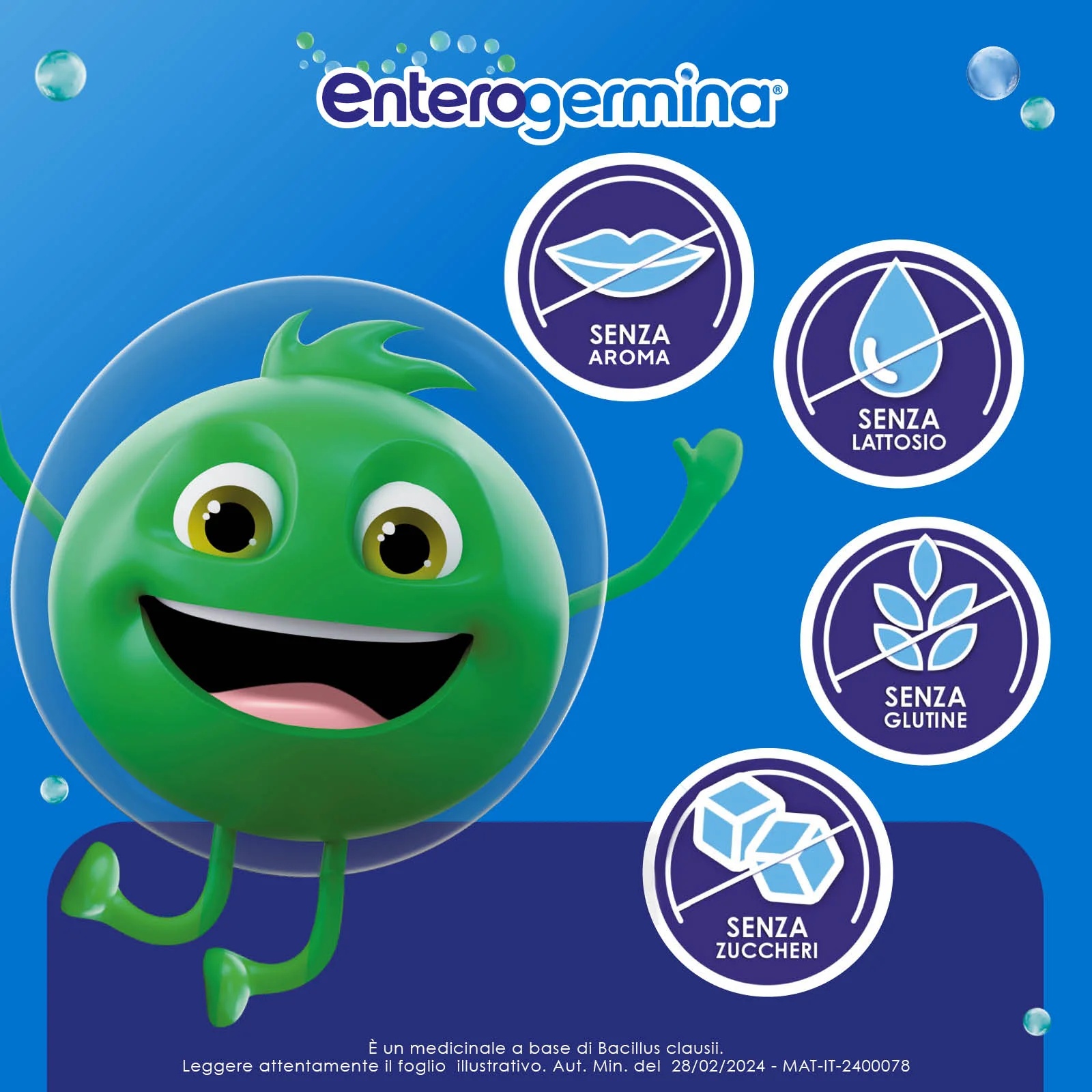 ENTEROGERMINA Enterogermina 4 milliards/5 ml 20 flacons