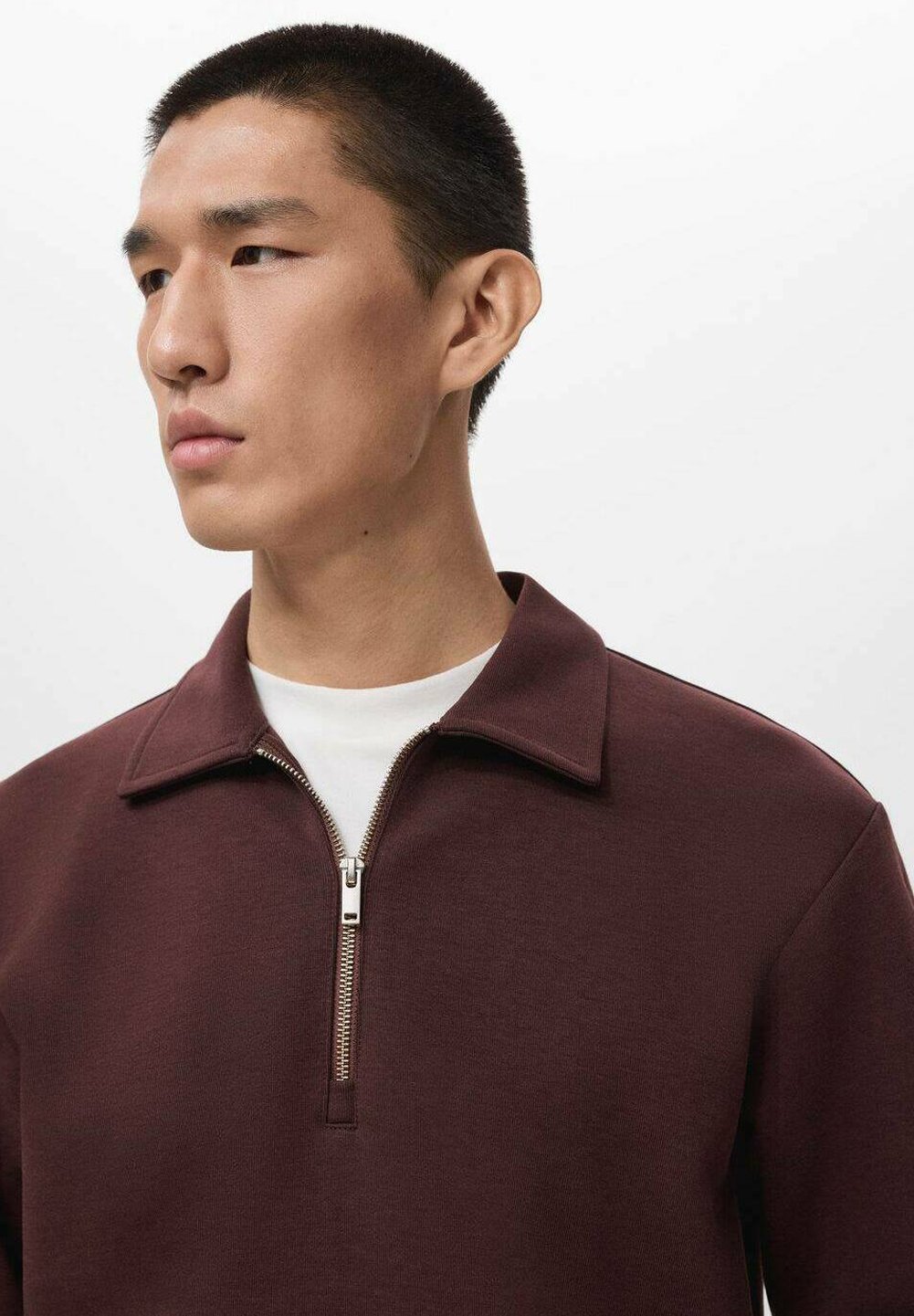 Mango Jumper - bordeaux