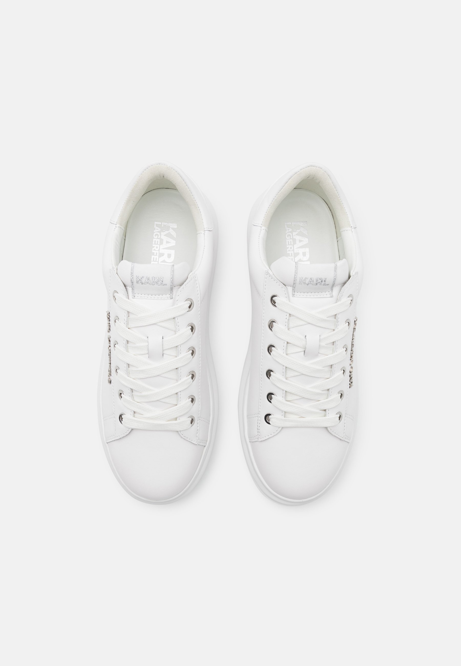 KARL LAGERFELD KAPRI - Športni copati - beli