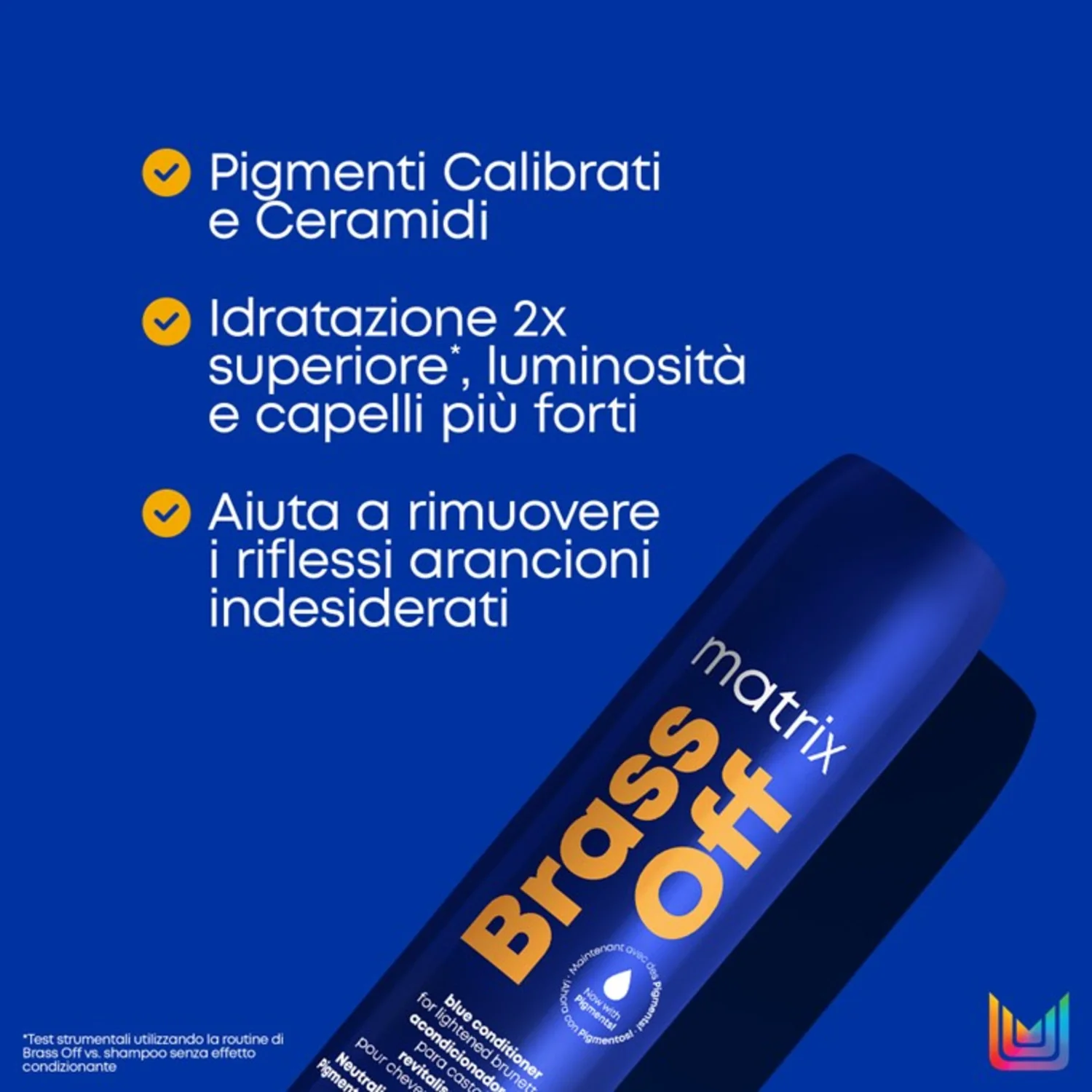 Total Results Brass Off Blue Conditioner - Balsamo Protezione Colore Capelli