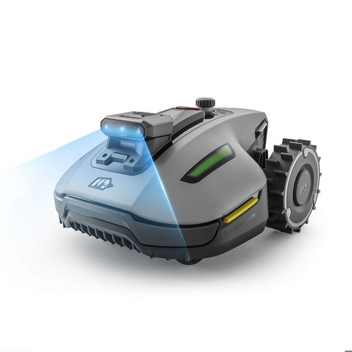 MAMMOTION YUKA mini 2 800 Cordless Robotic Lawnmower, up to 800m², Three-Camera AI Vision System, Auto-Mapping