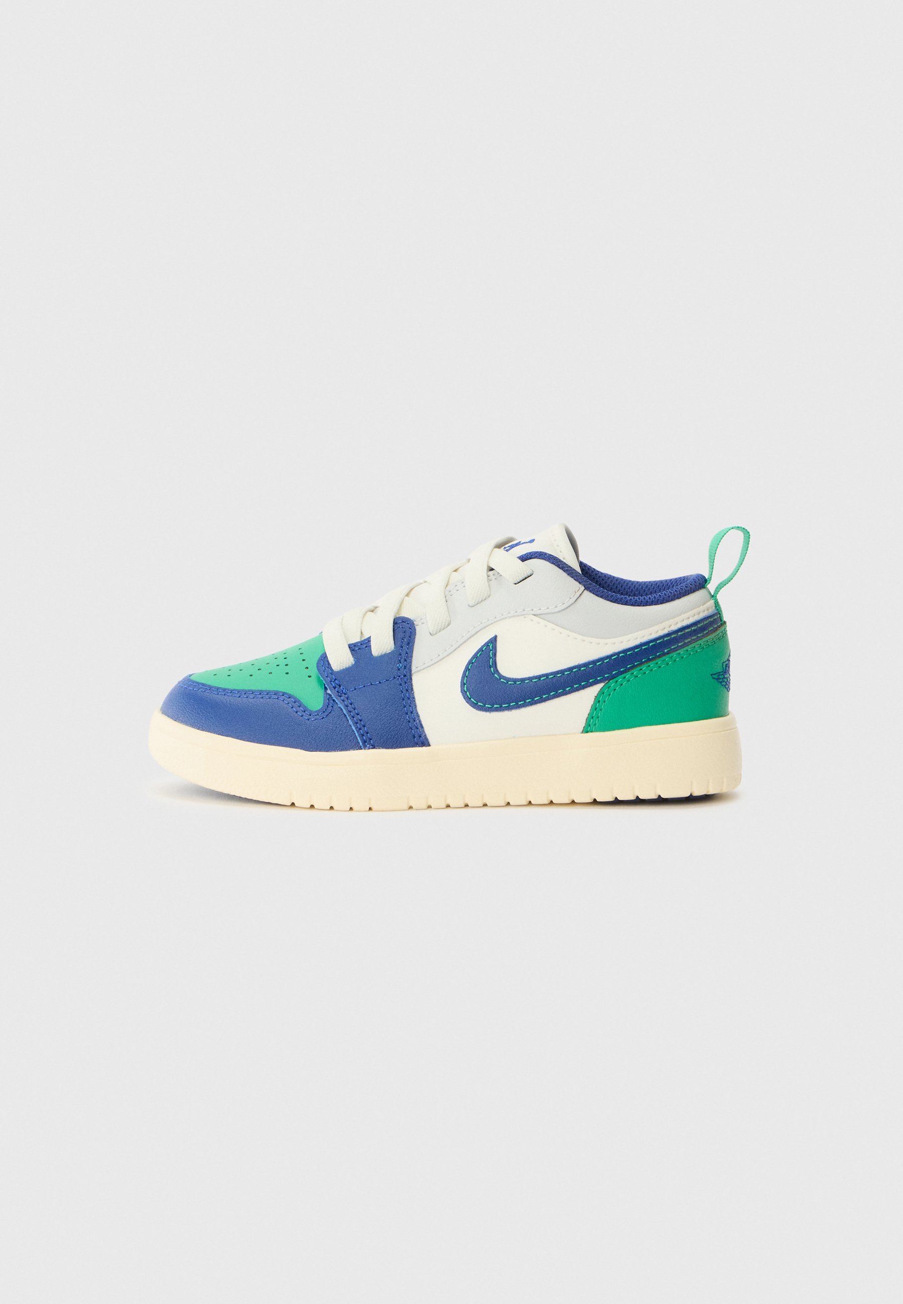 Jordan JORDAN LOW UNISEX - Sneaker - Sail/Deep Royal Blue/Stadiongrün/Neutralgrau/Musselin