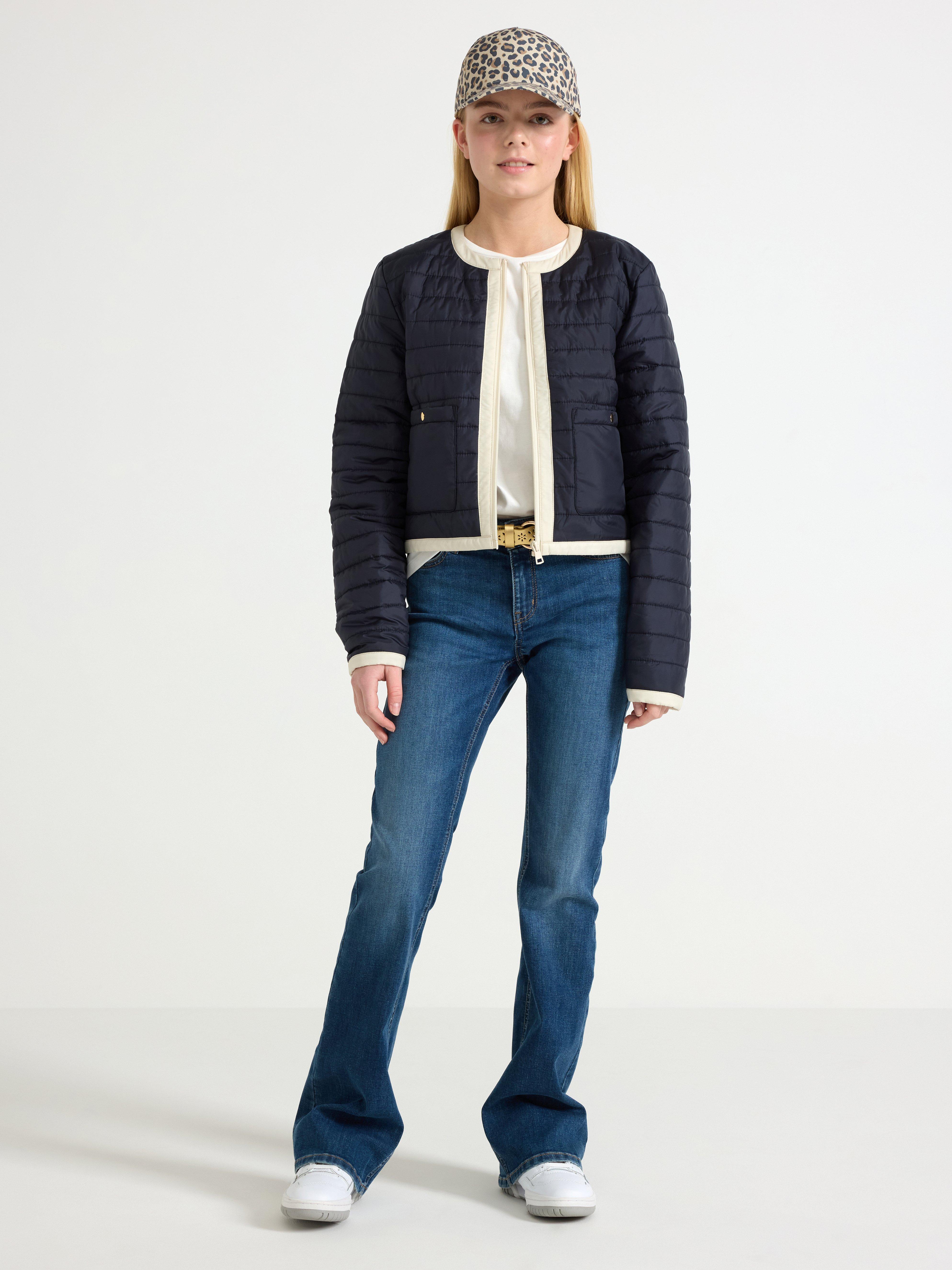 Vadderad jacka Dark Navy