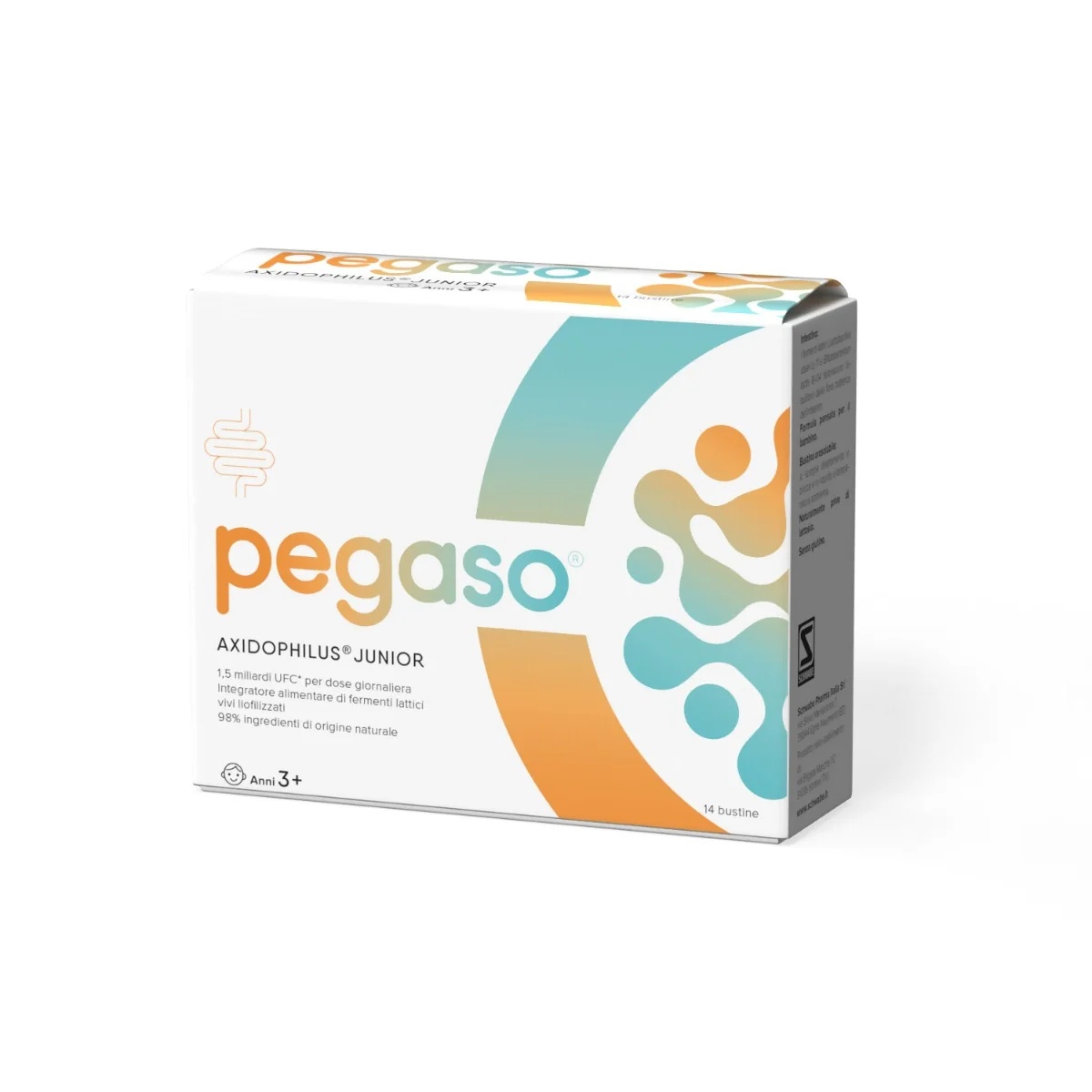 PEGASO Pegaso Axidophilus Junior 14 kotikest 1,5 g gluteenivaba