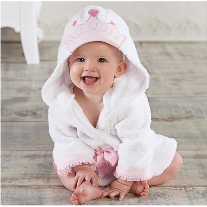 HAOPYOU- Yontree Peignoir Bb Sortie de Bain Mignon Princesse