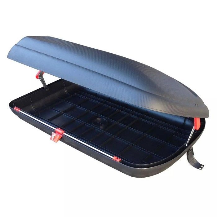 Box da tetto per auto universale da 320 litri - Antifurto - Impermeabile - Portapacchi per auto in plastica