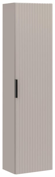 Wysoki RYFLOWANY słupek łazienkowy ADEL CASHMERE 80-01