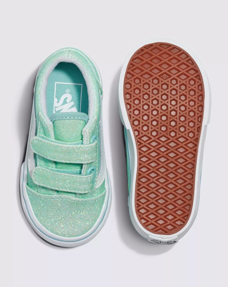 Toddler Old Skool V Glitter Shoe