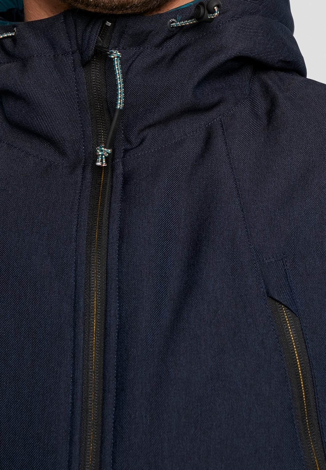 TOM TAILOR DENIM winterjas - donkerblauw