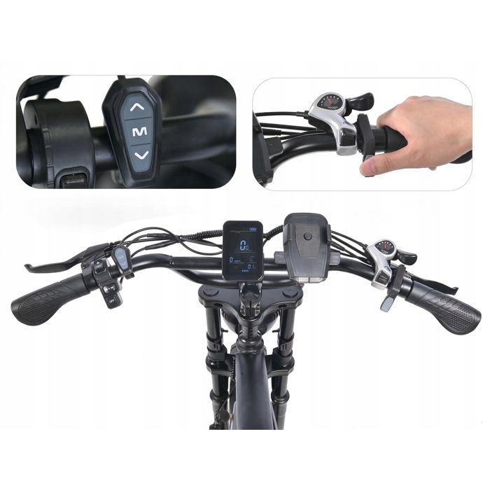 Vélo Électrique HEARDEER BK20 - Moteur 1000W, Batterie 48V 20Ah - Autonomie80km, Freins Disque, Vitesse MAX 50km/h