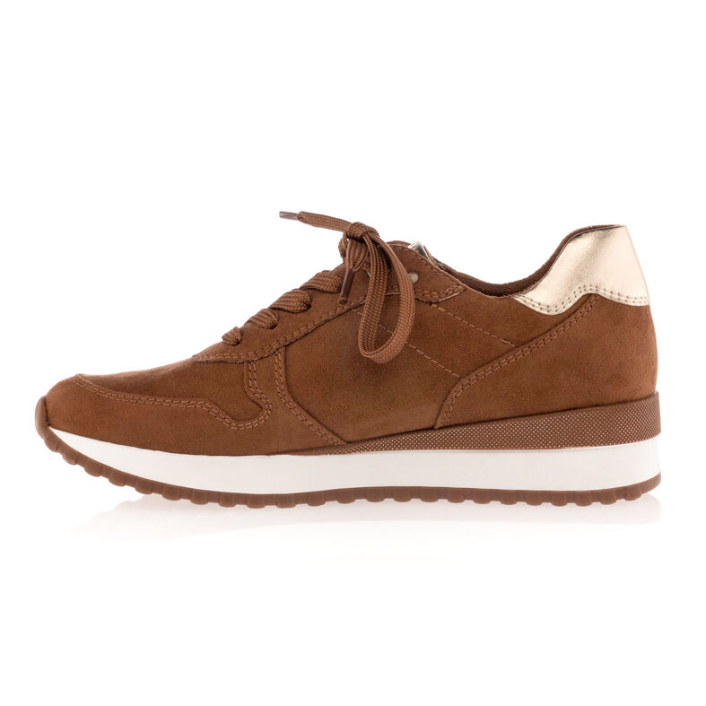 Zapatillas deportivas para mujer color marrón
