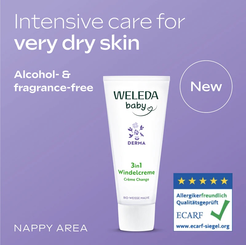 Weleda Baby Derma pomirjujoča krema za otroško kožo