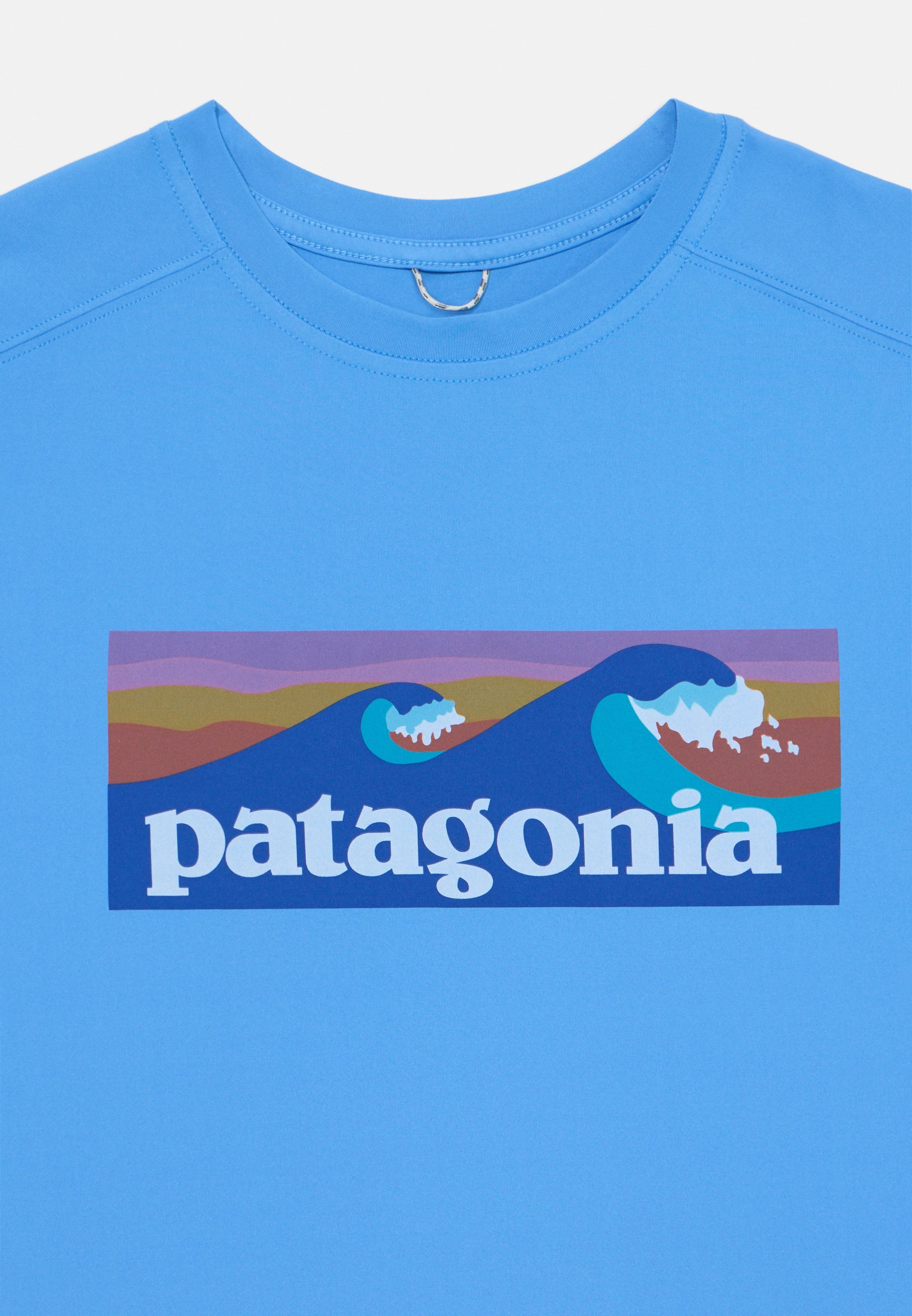 Patagonia UNISEX - Printitud T-särk - tumesinine