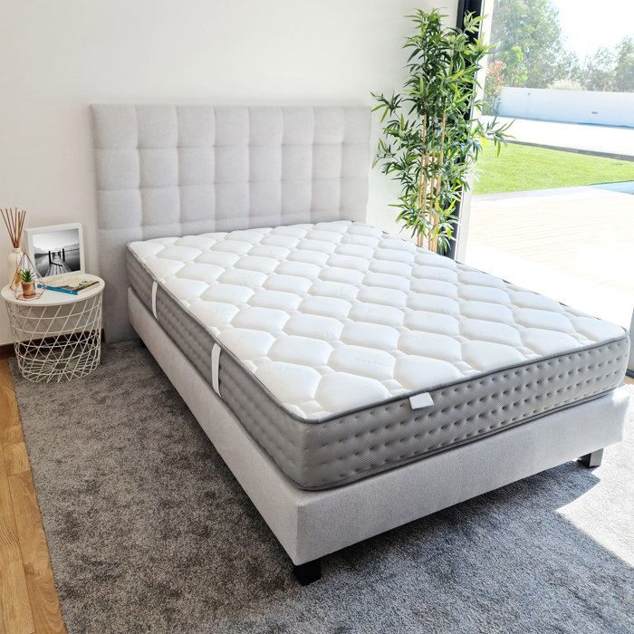 HR + memory foam mattress 160x200 cm - ZEN