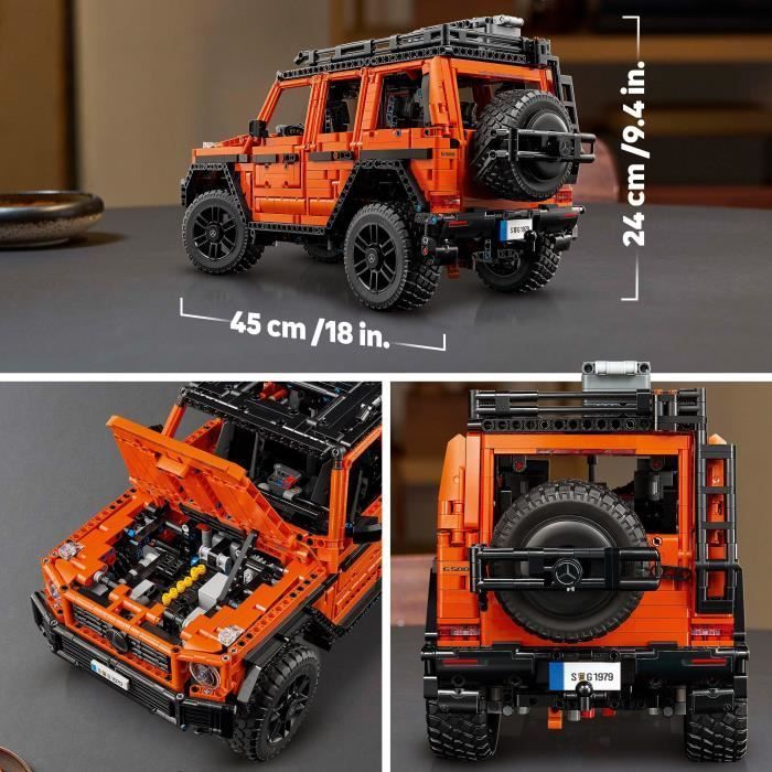 LEGO Technic Mercedes-Benz G500 PROFESSIONAL Line - Maquette Voiture à Construire pour Adultes - Modèle de Classe G - Idée Cadeau p