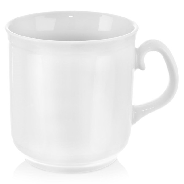 Kubek porcelanowy biały MONA 400 ml