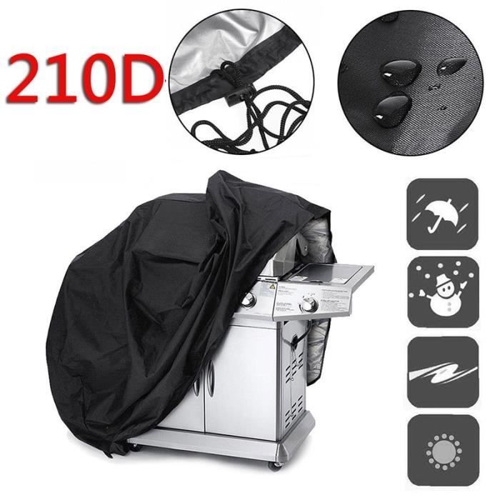 Weber BBQ Cover - XXL Size - 190x117x71CM - Waterproof - Black - Robust